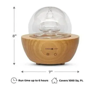 Green Air Serene Living Fountain Essential Oil Diffuser - Thumbnail 4